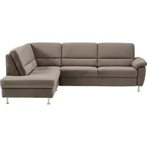 CALIZZA INTERIORS »Onyx L-Form«, Ottomane links oder rechts, wahlweise mit Bettfunktion, Breite 257 cm