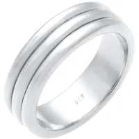 Elli PREMIUM Paarring Drei Ringe Trauring Hochzeit 925 Silber 58 Damen