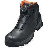 Uvex 2 MACSOLEÂ Stiefel S3 65321 schwarz, orange Weite 10 Gr. 42 - Schwarz