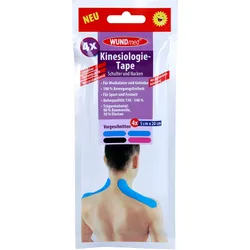 Kinesiologie-Tape Schulter+nacken 5x20 cm 4 ST