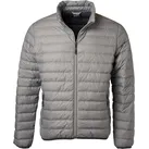 James & Nicholson Herren Daunenjacke Stepp-Jacke JN1140 silver melange/graphite XXL
