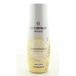 SodaStream Sirup Holuderblüten Geschmack zuckerfrei