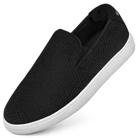 GIESSWEIN Wood Sneaker Slip-On Herren [EU 40-48] - Bequeme Sommerschuhe Herren - Freizeitschuhe Männer - Slipper Men - Schuhe zum Reinschlüpfen - Stoffschuhe - Schlupfschuhe - Slip on Sneaker - 48 EU