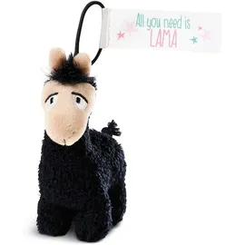 NICI - Plüschanhänger - Lama Lorenzo (schwarz, 12cm)