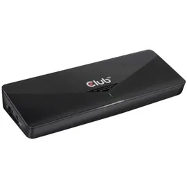 Club 3D CSV-1460 USB 3.0 Dual Display Docking Station Schwarz