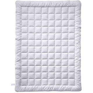 billerbeck Bettdecke Vanessa Superlight - Sommerdecke – 135 x 200 cm – Baumwolldecke, kühlende Bettdecke, leichte Sommerdecke – 100 % Baumwolle, Weiß