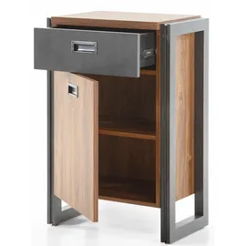 Home Affaire Detroit 54 x 35 x 81 cm Braun / Schieferfarben