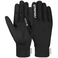 Reusch Fingerhandschuhe Karayel WINDSTOPPER® TOUCH-TEC Junior SCHWARZ|silber 5.5