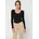 PCKITTE LS TOP NOOS BC schwarz XL