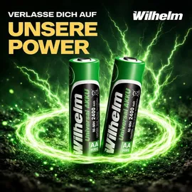 Wilhelm Mignon Akku 1,2 V AA 10 St.