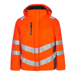 Damen Warnschutz Winterjacke "1943-930" Safety - M - orange/grau