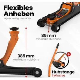 autoria Wagenheber 2,5T Stahl orange