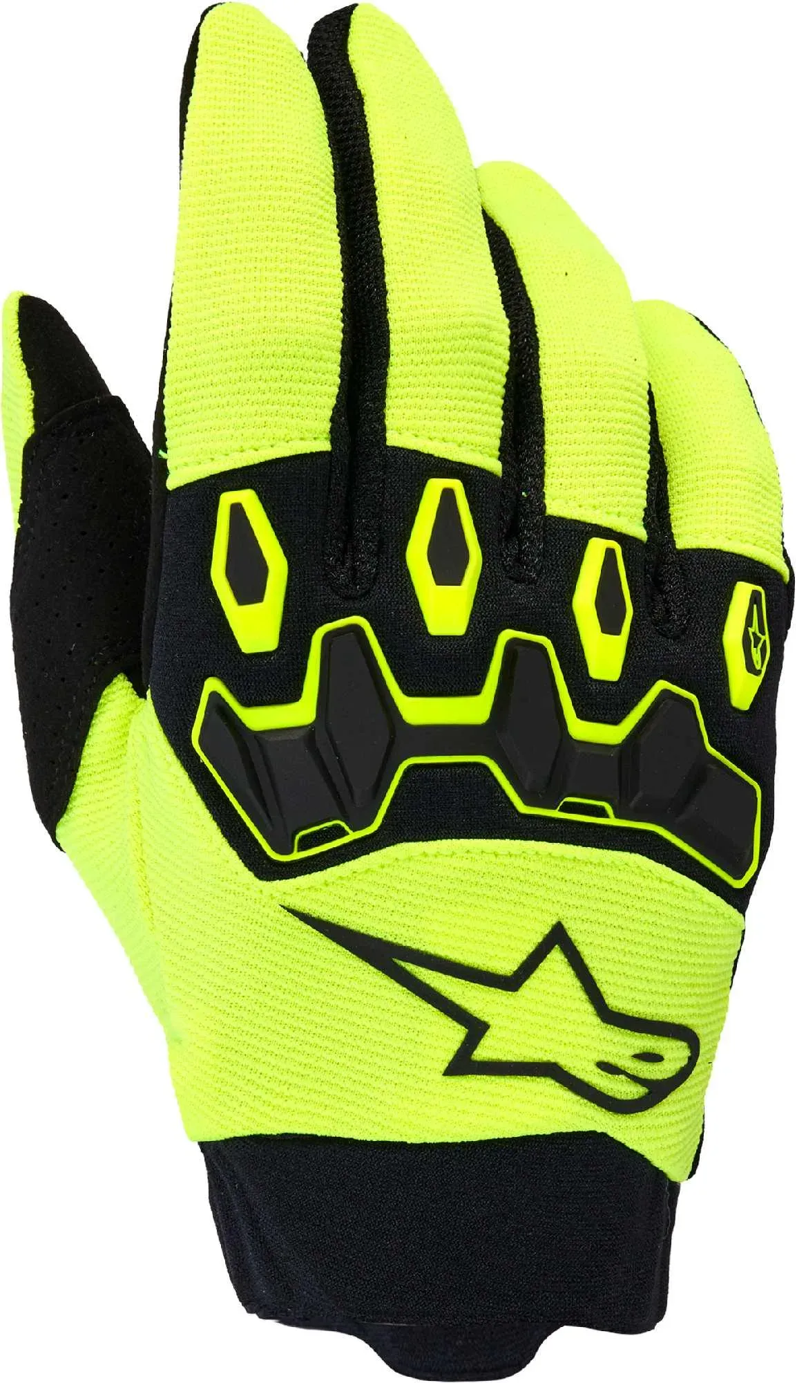 Alpinestars Full Bore V2 Jeugd motocrosshandschoenen, zwart-geel, M