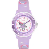 s.Oliver The Magic Time 0 mm Silikonarmband Lila