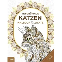 tosa GmbH Tiefgründige Katzen: Malbuch & Zitate