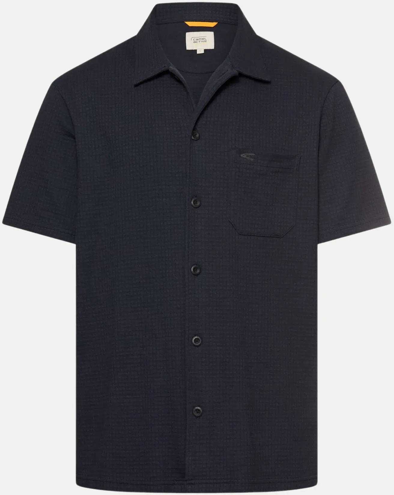 Kurzarm Freizeithemd Blau XL