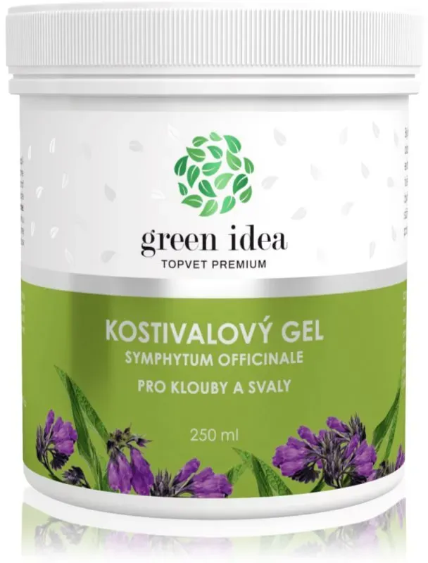 Green Idea Beinwell-Creme Massagegel für Muskeln und Gelenke 250 ml