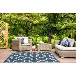 Outdoor-Teppich Kunststoffteppich Teppich Gartenteppich Badteppich Balkonteppich Terrassenteppich Außenteppich Terrassenmatte Kate Jet-Line