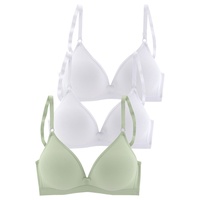 PETITE FLEUR Bralette-BH Damen 2xweiß+1xmint Gr.85A