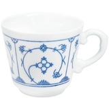 KAHLA Tasse Blau Saks 0,18 l, Porzellan, von Hand dekoriert blau