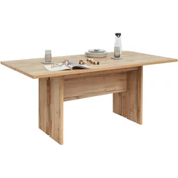 Innostyle Esstisch »Sonate«, (2 St.), geteilte Platte in moderner Plankenoptik Innostyle braun