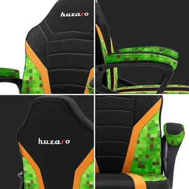 huzaro Ranger 1.0 Gaming Stuhl Schwarz, Grün, Orange