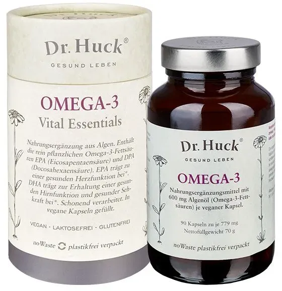 Dr. Huck Omega-3-Fettsäuren Kapseln Vegan 70 g