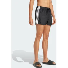 adidas 3-Streifen Badeshorts Black/White S