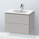 Duravit L-Cube Waschtischunterschrank, 2 Auszüge, LC630600707,