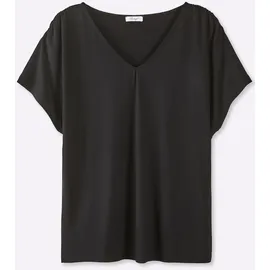 sheego Halbarmshirt Schwarz 52/54