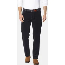 Cordhose BABISTA "Cordhose BABESTINI", Herren, Gr. 58, N-Gr, blau (dunkelblau), Obermaterial: 97% Baumwolle CO. 3% Elasthan EL., regular fit, Hosen
