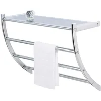 Wenko Pescara Handtuchhalter Silber