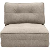 Miliboo Schlafsessel, Taupe, Textil, 85x65.5x74 cm, Wohnzimmer, Sessel, Schlafsessel