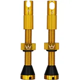 Peaty's MK2 Tubeless Ventil Set - Gold - 42 mm