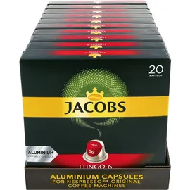 Jacobs Lungo 6 Classico 10 x 20 St.
