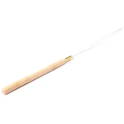 hair2heart Microring Nadel mit Schlaufe Weiss Damen 