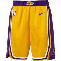 Nike Los Angeles Lakers Basketball-Shorts Herren gelb, S