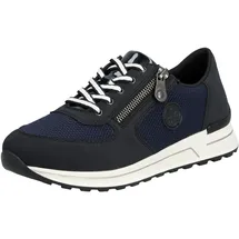 Rieker N1411-14 Damen Weit Blau 41