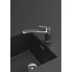 Küchenarmatur SCHOCK "SC90", lila (dusk), B:20,5cm H:17,8cm, Armaturen, Hochdruck, Festauslauf