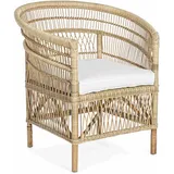 Sessel Josefina aus Rattan, Natur