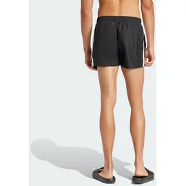 adidas Badeshorts 3 Stripes Black/White L