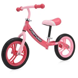 Lorelli Laufrad Fortuna 12 Zoll EVA-Reifen, Sitz und Lenker höhenverstellbar pink