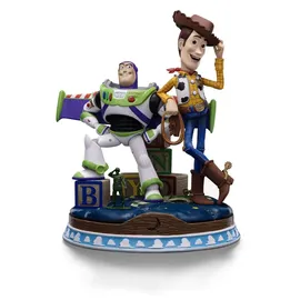 Iron Studios Toy Story - Buzz und Woody - Deluxe Art Scale 38 cm