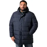 Men Plus by Happy Size Funktionsjacke Kapuzenparka blau L