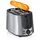 Alpina Toaster 2 Scheiben - Toaster mit Brötchenaufsatz - 7 Stufen Küchengeräte - Sandwichtoaster - Toaster Klein - Silber Edelstahl silber