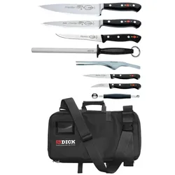 F. Dick Dick 8-teiliges Messerset mit Tasche