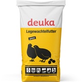 deukavallo deuka Legewachtelfutter | Wachtelfutter | Alleinfutter zur Rundumversorgung von Legewachteln | Geflügelfutter | hoher Nährstoffgehalt | Schnabelgerecht (25 kg)