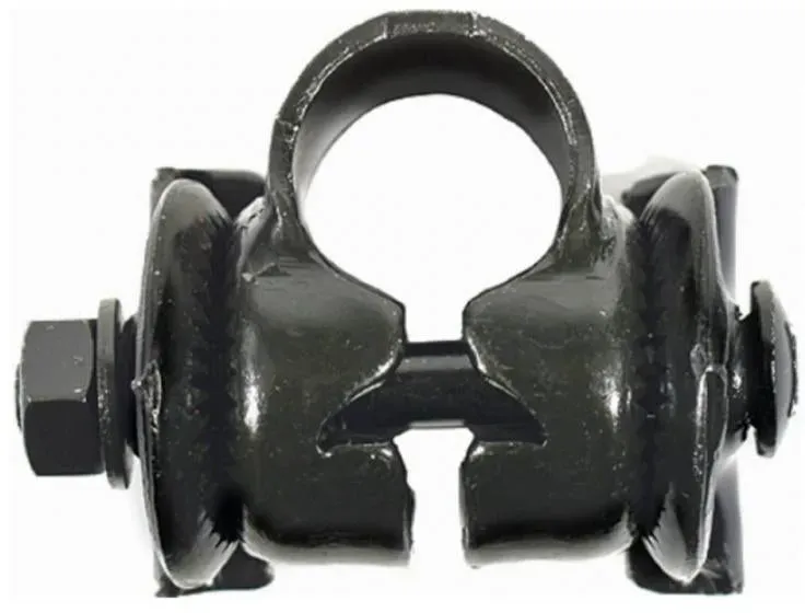 Sattelkloben für Rundfedergestell schwarz