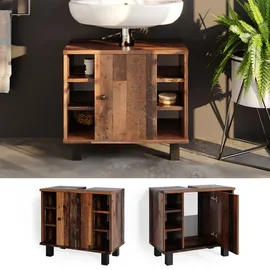 Vicco Waschbeckenunterschrank Fynn Antikholz, 60 x 54 cm