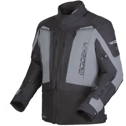 Modeka Hydron Motorradjacke - schwarz-grau - LXL